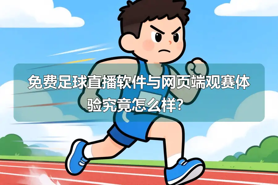 免费足球直播软件与网页端观赛体验究竟怎么样?