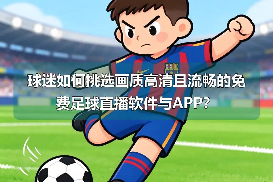 球迷如何挑选画质高清且流畅的免费足球直播软件与APP？